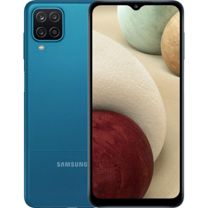 Смартфон Samsung SM-A127FZ (Galaxy A12 3/32Gb) Blue (SM-A127FZBUSEK), Синій