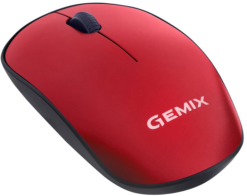 Мышь Gemix GM195 Wireless Black/Red (GM195RD)