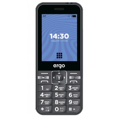 Мобільний телефон Ergo E281 Black, Чорний, 32 Mb, 32 Mb