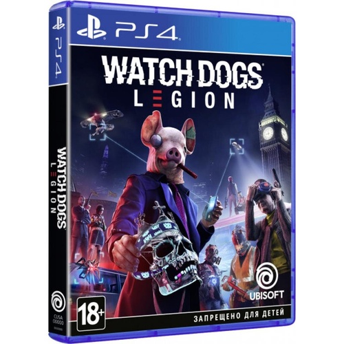 Игра Watch Dogs Legion [Blu-Ray диск, Russian version] PS4 (PSIV724)