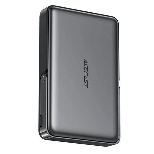 Повербанк ACEFAST M17 PD20W/22.5W magnetic fast charging power bank with built-in stand 10000mAh Black