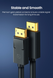 Кабель Ugreen DP102 DisplayPort 1.2 Male to Male Cable 1.5 м Black (UGR-10245)