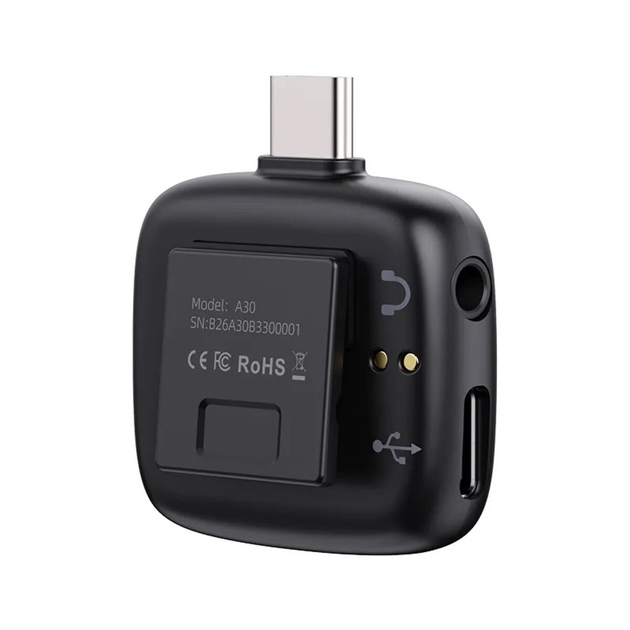 Бездротова мікрофонна система Ulanzi Vijim A30 Tiny Microphone Black (A014GBB2 A30)
