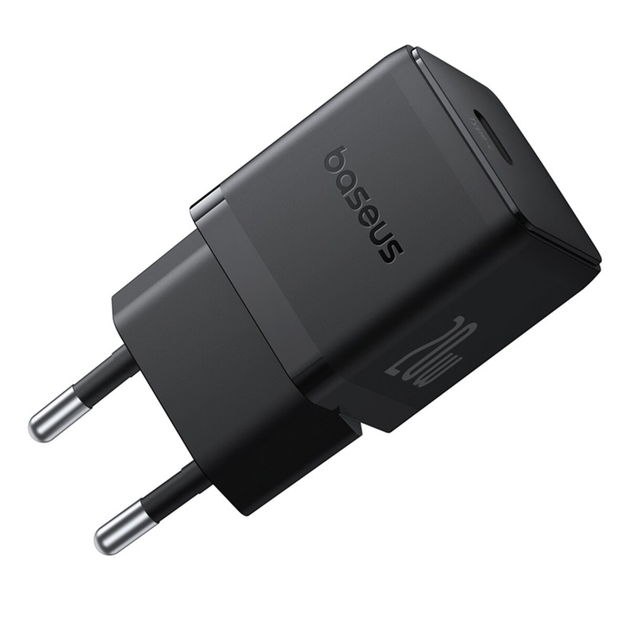 Сетевое зарядное устройство для Baseus Palm Fast Charger 1C 20W EU Cluster Black (P10111602113-00)