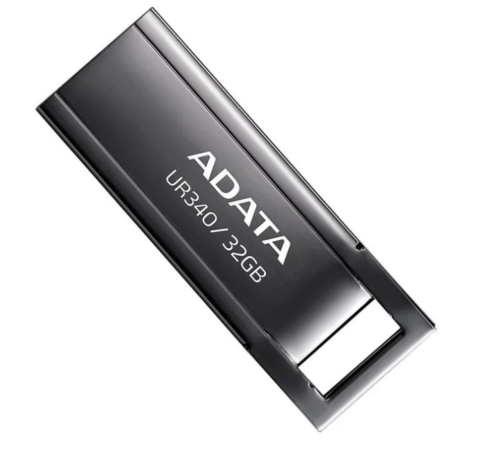 USB флеш накопичувач ADATA 32 GB UR340 USB 3.2 Black (AROY-UR340-32GBK)