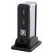 Хаб USB Lapara 7 портов USB 2.0 с блоком питания (LA-UH7315)