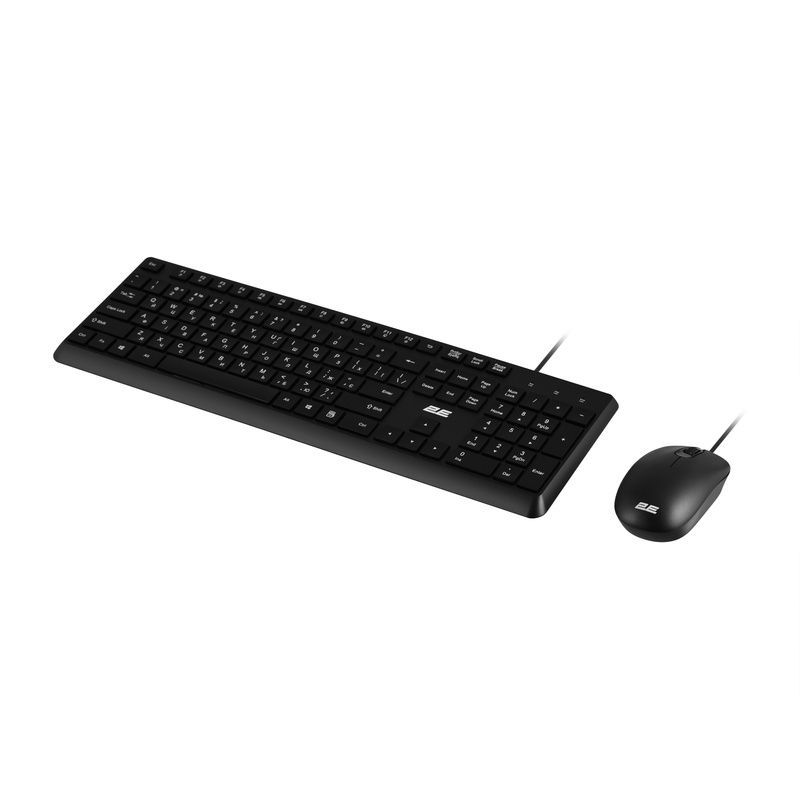 Комплект клавіатура та миша 2E MK405 Black (2E-MK405UBK_UA)