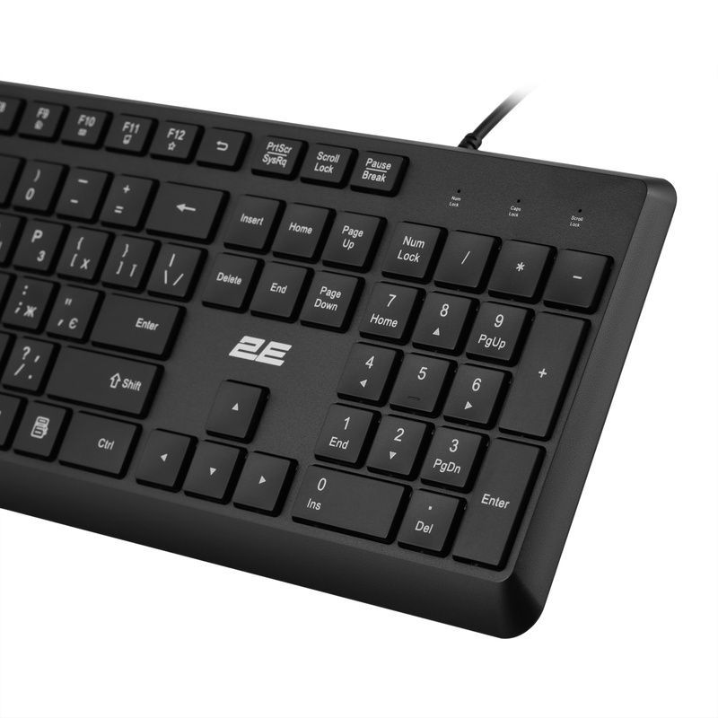 Комплект клавіатура та миша 2E MK405 Black (2E-MK405UBK_UA)