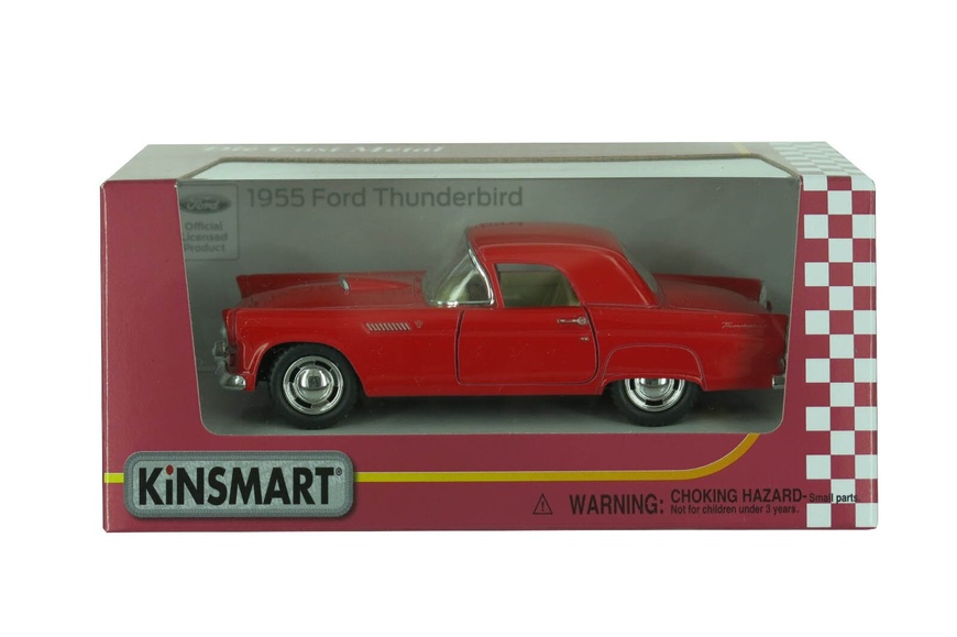 Машинка Kinsmart Ford Thunderbird 1955 1:36 KT5319W