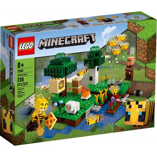 Конструктор LEGO Minecraft Бджолина ферма 238 деталей (21165)