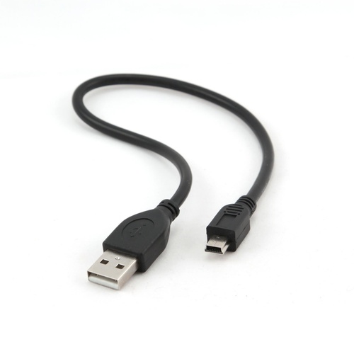 Кабель USB CCP-USB2-AM5P-6, преміум якість, USB 2.0 A-папа/ MINI USB 2.0 5-пін, 1.8м