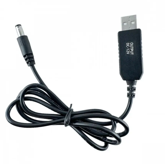 Кабель живлення для роутера USB - DC 5вт на 12Вт
