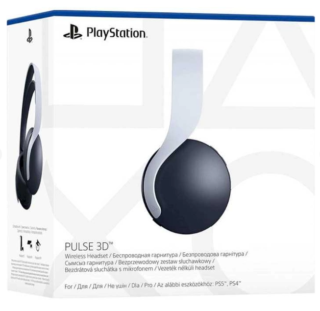 Гарнітура Sony Pulse 3D Wireless Headset White (9387909)