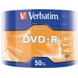 Диск DVD Verbatim 4.7Gb 16X Wrap-box  Extra MATT SILVER (43791)