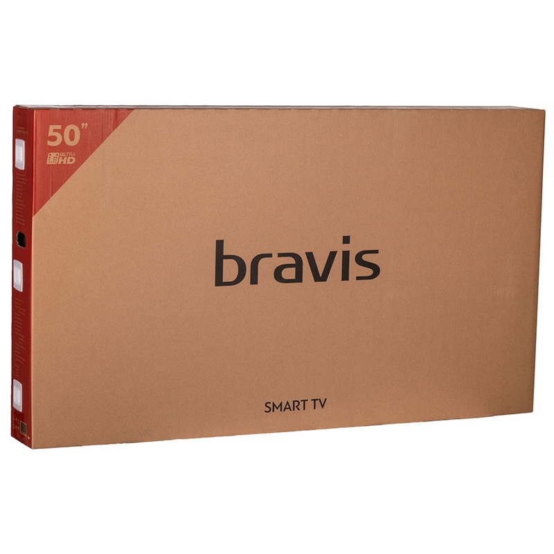 Телевизор Bravis 50" 4K Smart TV (UHD-50H7000 Smart + T2)