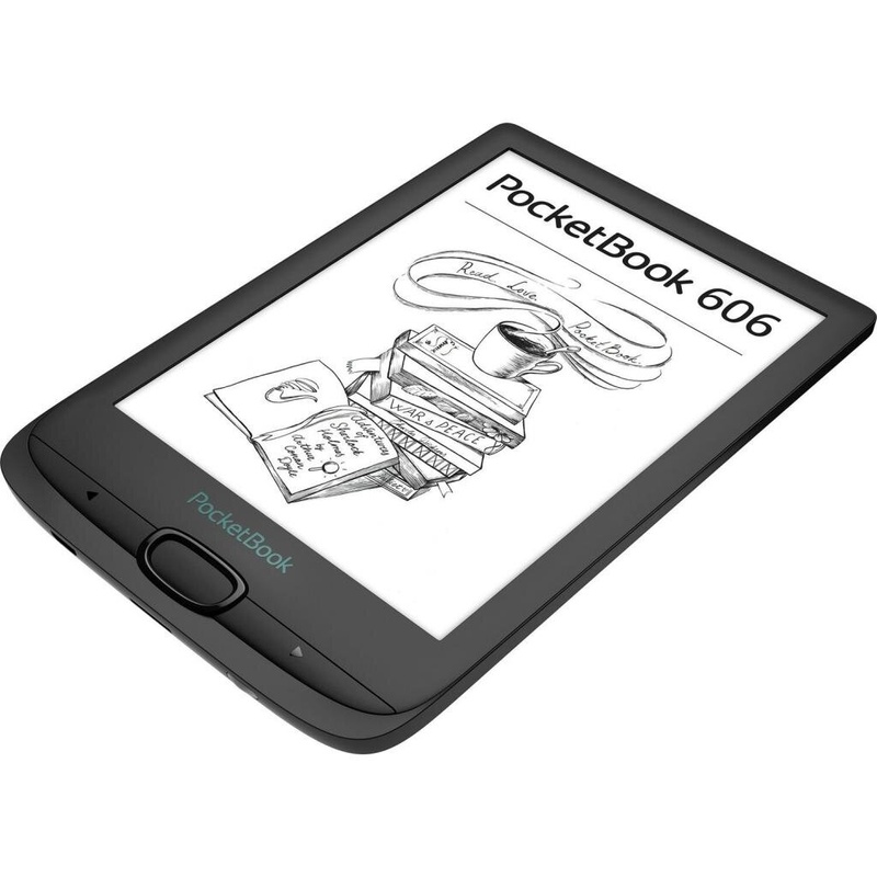 Електронна книга PocketBook 606, Black (PB606-E-CIS)