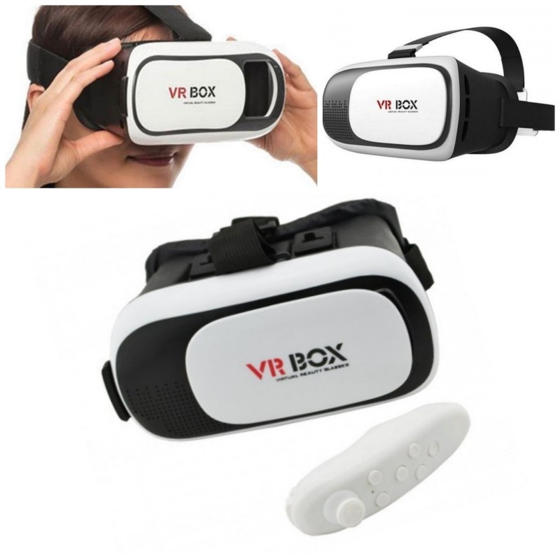 Окуляри віртуальної реальності VR Box Black/White