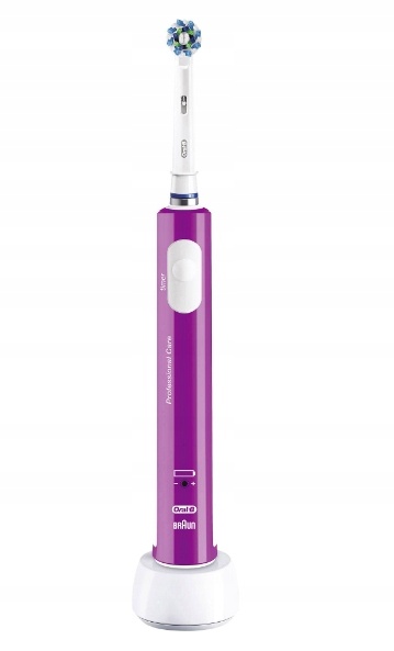 Електрична зубна щітка Oral-B Pro 600 CrossAction Colour Edition Pink (D16.513)