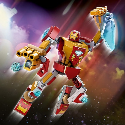 Конструктор LEGO Marvel Железный человек: робот 130 деталей (76203)