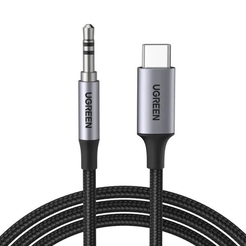 Кабель UGREEN CM450 USB-C Male to 3.5mm Male Audio Cable with Chip 1m (UGR-20192)