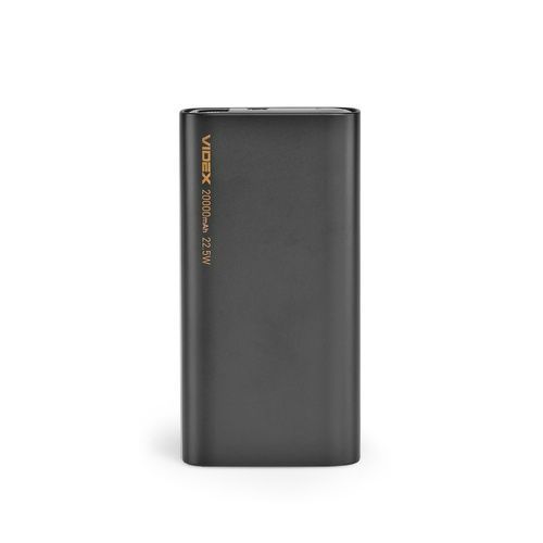 Павербанк Videx 20000mAh VPB-320, быстрая зарядка 22,5W, черный (4820246486569)
