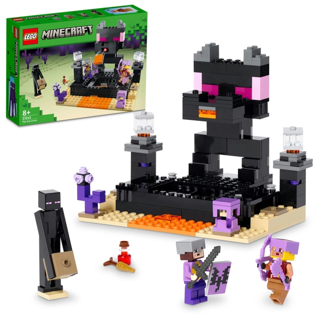 Конструктор LEGO Minecraft Конечная арена 252 детали (21242)