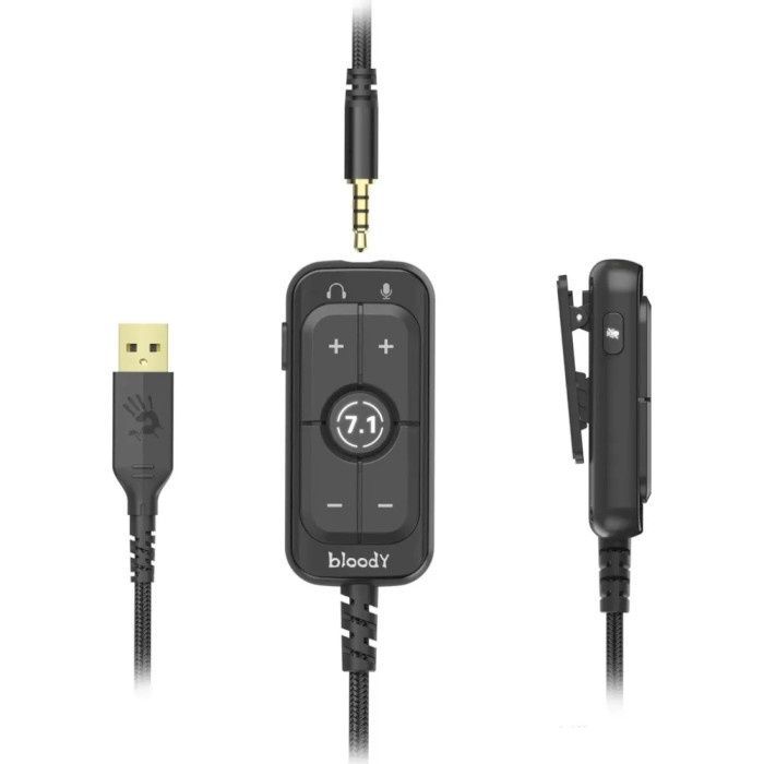 Игровые наушники A4Tech Bloody M590i Sports Navy