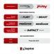 Модуль пам'яті для комп'ютера DDR4 16GB (2x8GB) 2666 MHz Fury Beast Black Kingston Fury (ex.HyperX) (KF426C16BBK2/16)