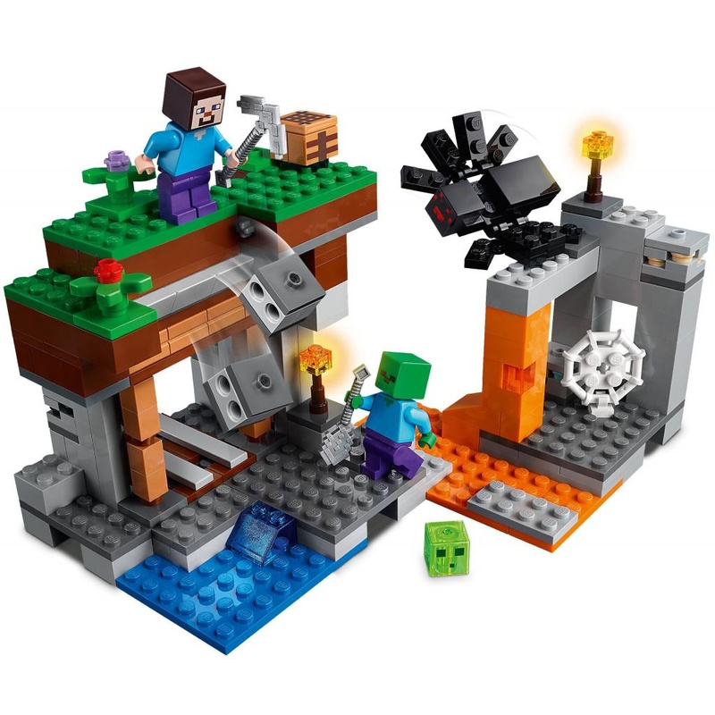 Конструктор LEGO Minecraft Заброшенная шахта (21166)