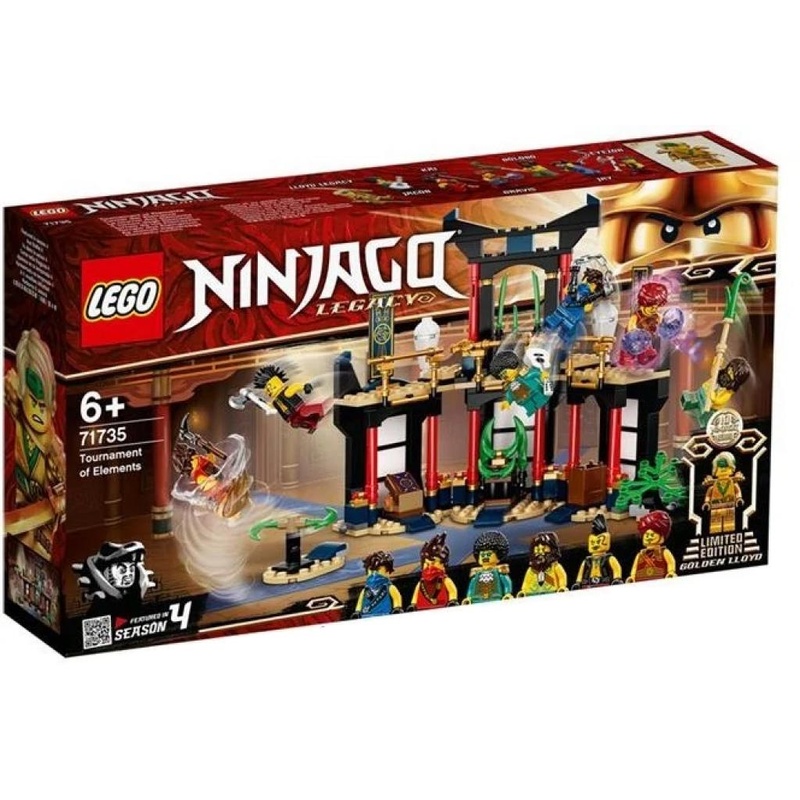 Конструктор LEGO Ninjago Турнир стихий 283 деталей (71735)