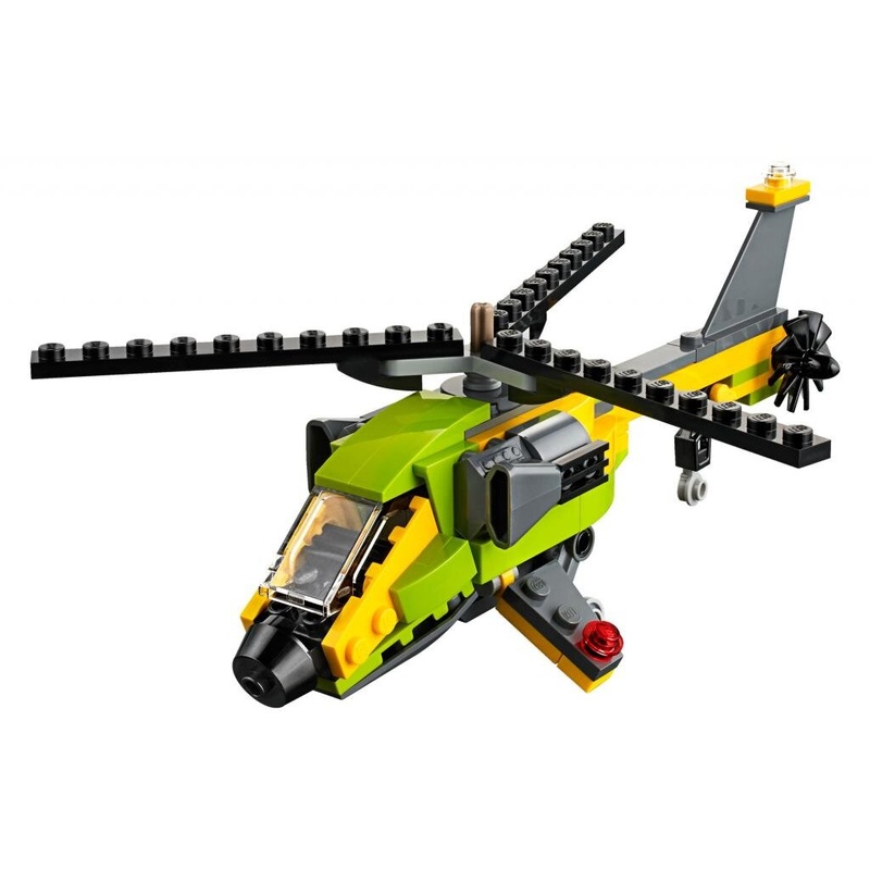 Конструктор LEGO Creator Приключения на вертолёте 114 деталей (31092)