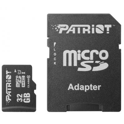 Карта пам'яті Patriot 32GB microSD class10 (PSF32GMCSDHC10)