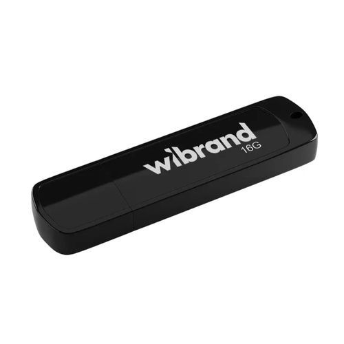 Флеш-накопитель Flash Wibrand USB 2.0 Grizzly 16Gb Black (WI2.0/GR16P3B)