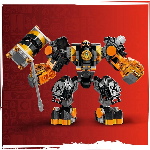 Конструктор LEGO NINJAGO Робот земної стихії Коула 235 деталей (71806)