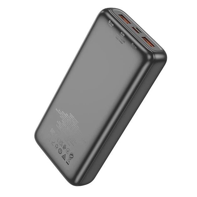 Повербанк HOCO 20000mAh J121A Fast 22.5W+PD20W fully compatible power bank with digital display