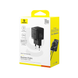 Мережевий зарядний пристрій Baseus Palm Fast Charger 1C 30W EU Cluster Black (P10111605113-00)