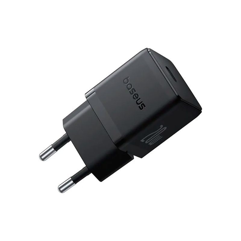 Зарядное устройство Baseus Palm Fast Charger 1C 20W + Cable 1.0m Type-C 60W black (P10111602113-01)